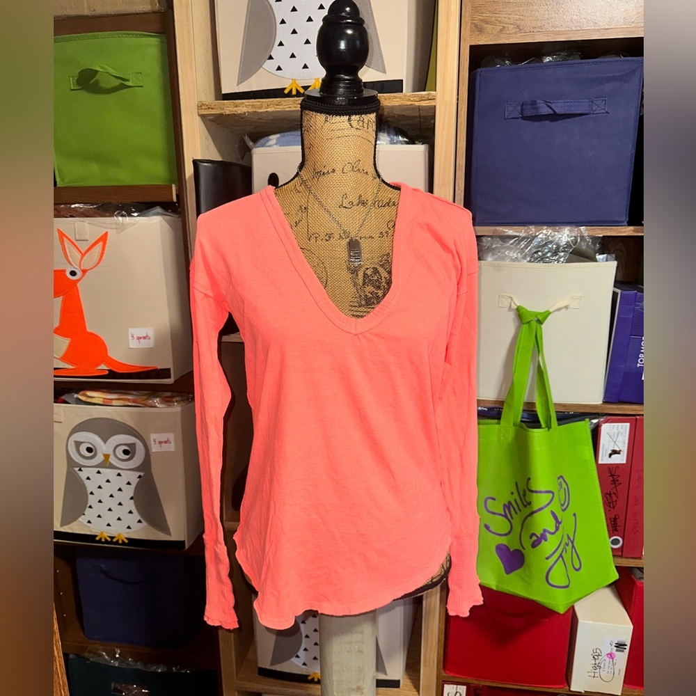 🧡NWOT FREE PEOPLE COASTAL CRUISING LONG SLEEVE - Picture 5 of 13